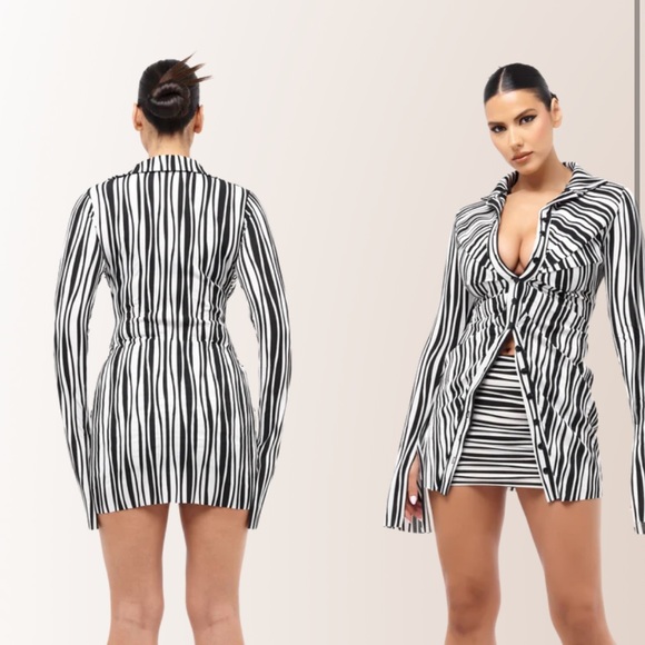 Zebra two piece set - Picture 2 of 2